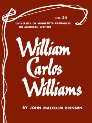 cover image of William Carlos Williams--American Writers 24